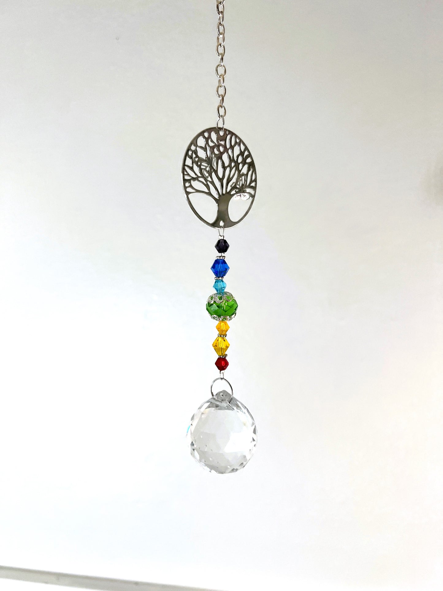 Tree of Life Beaded Suncatcher