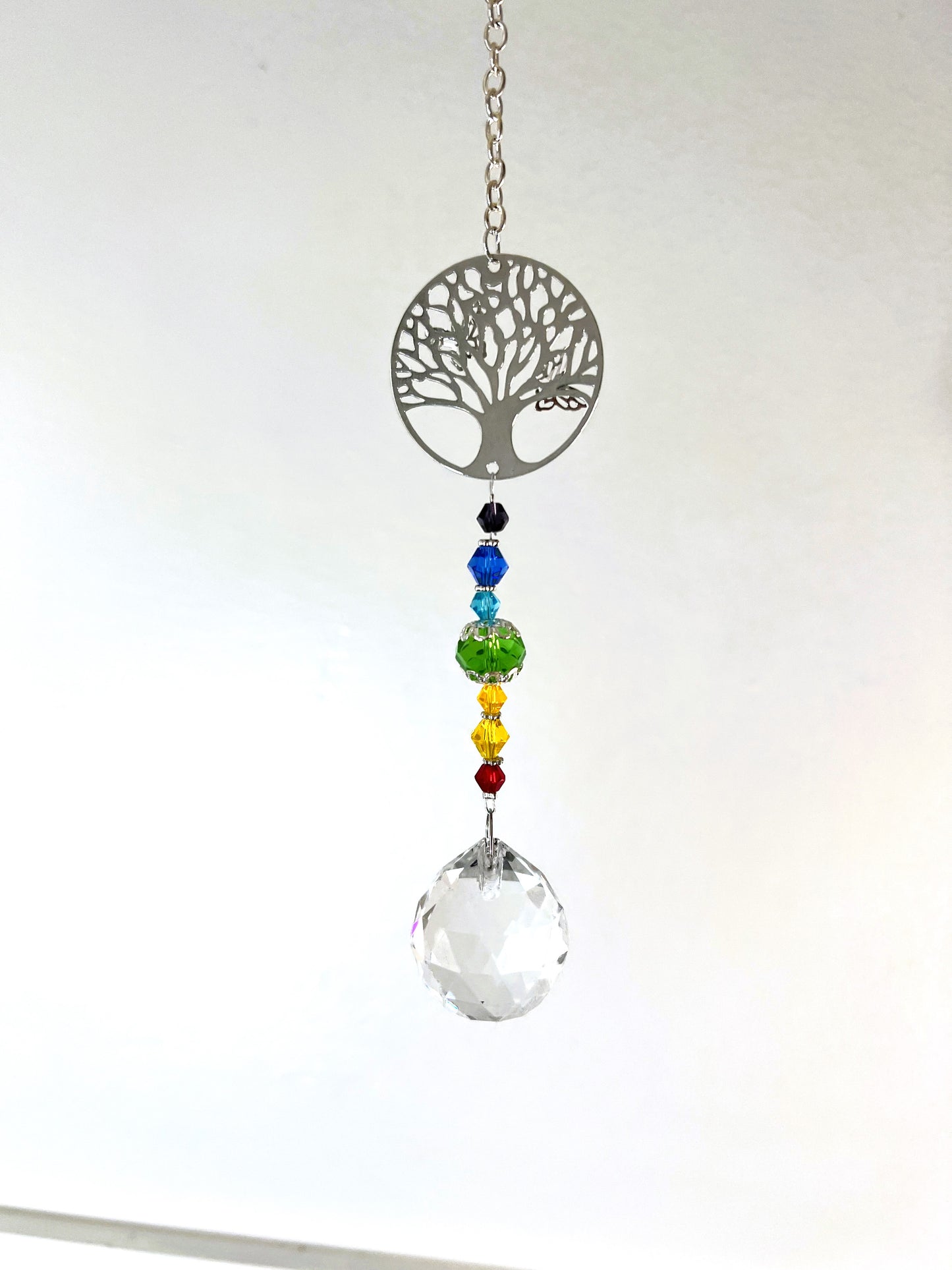 Tree of Life Beaded Suncatcher