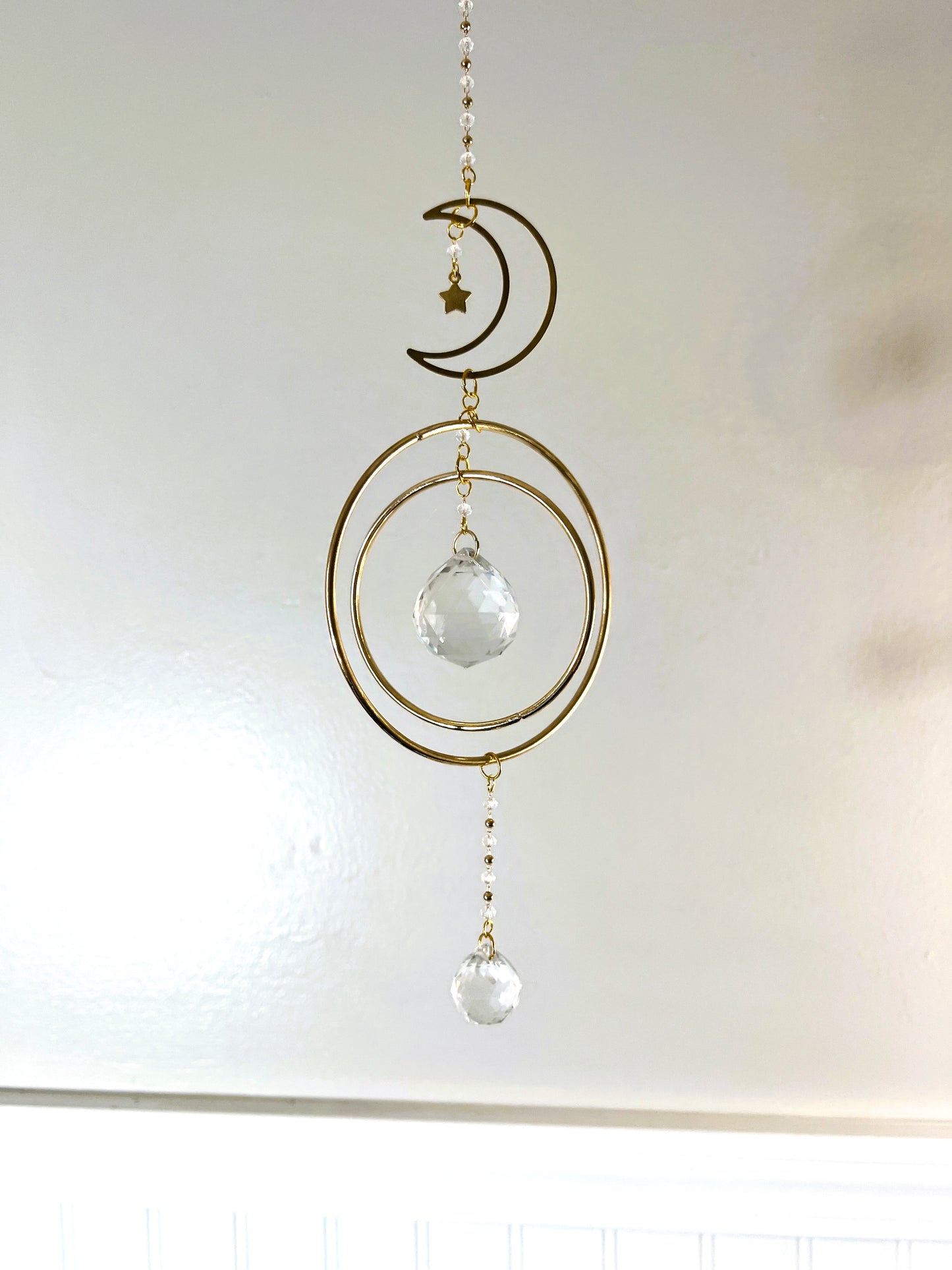 Moon Crystal Suncatcher