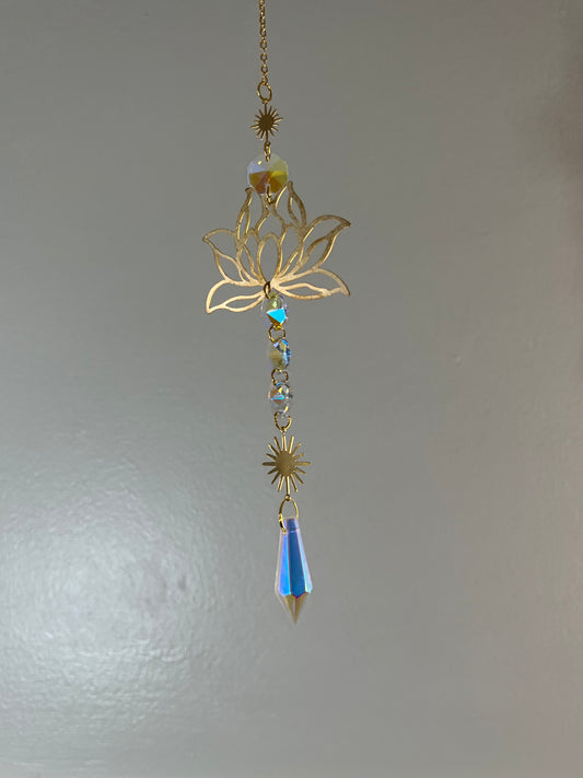 Simple Lotus Suncatcher