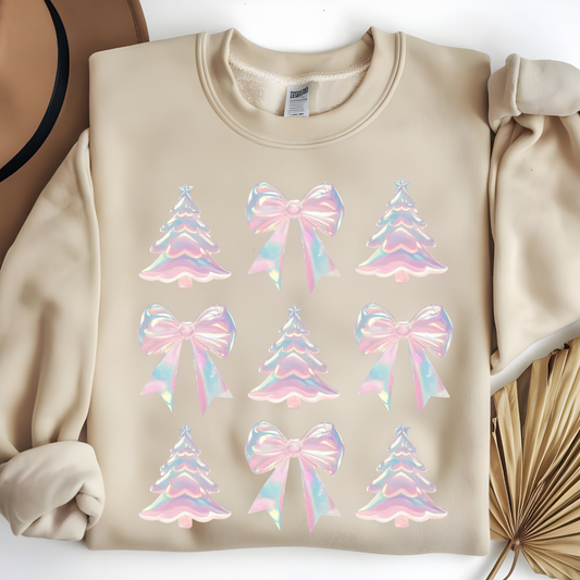 Iridescent Christmas Sweatshirt