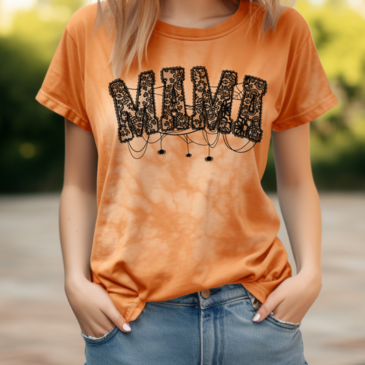 Lace Mama Comfort Colors Halloween Shirt