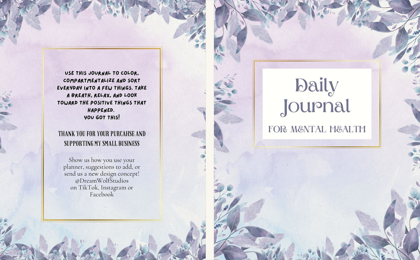 Reflection - Mental Health Journal