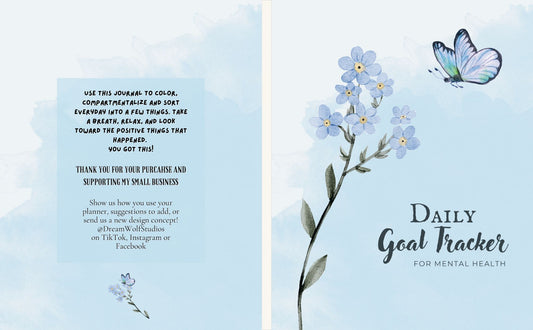 Wonderful Blue - Mental Health Journal