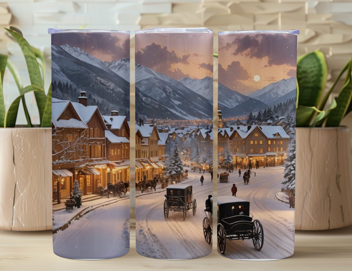 Mountain Village 20oz Tumbler