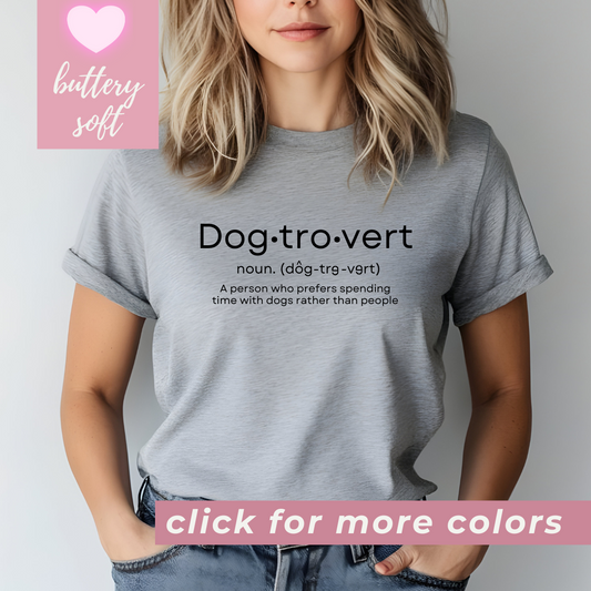 Dogtrovert Dog Lover Shirt