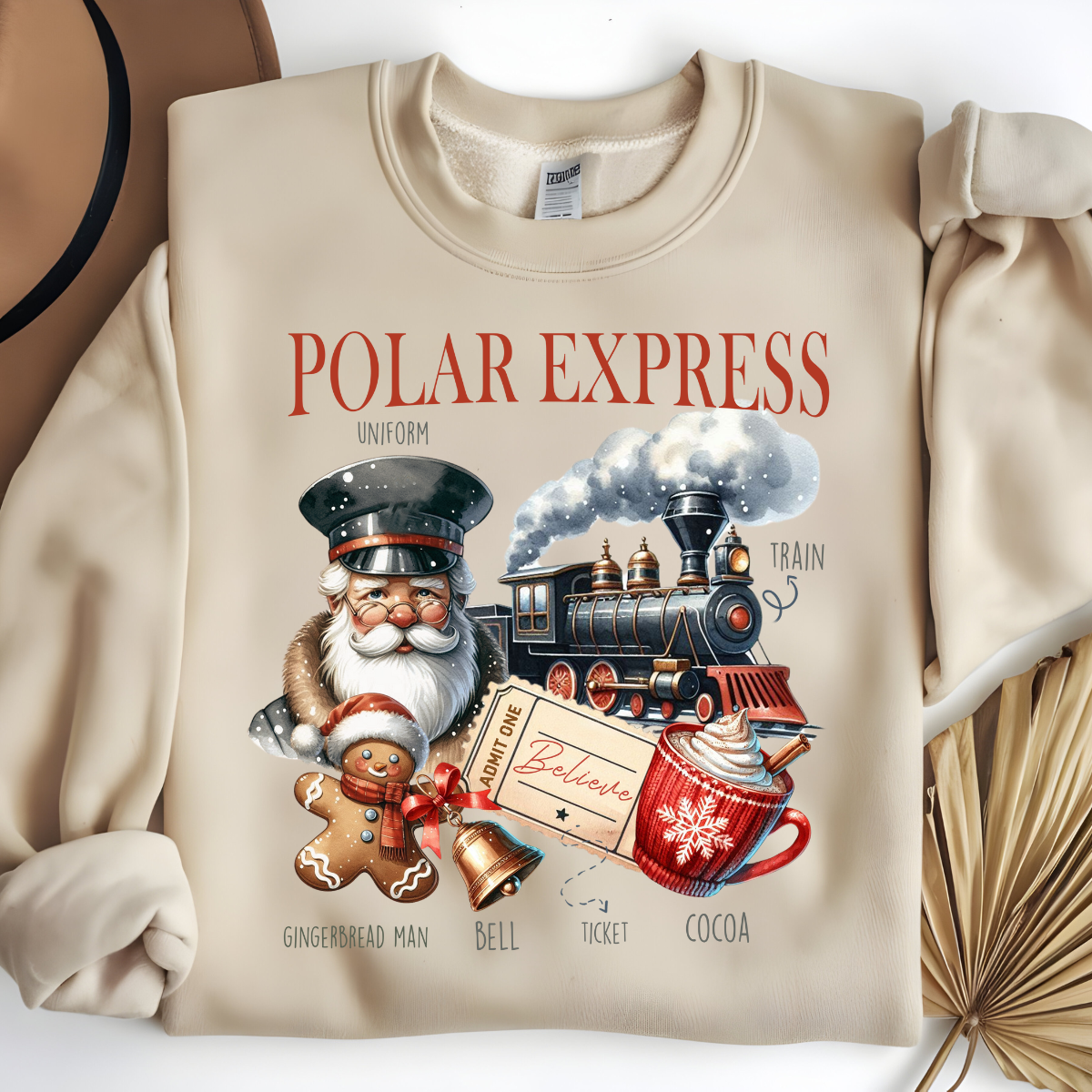 Polar Express Christmas Sweatshirt