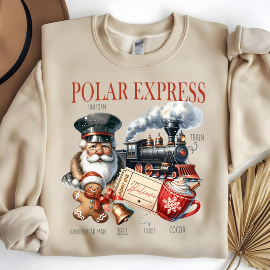 Polar Express Christmas Sweatshirt
