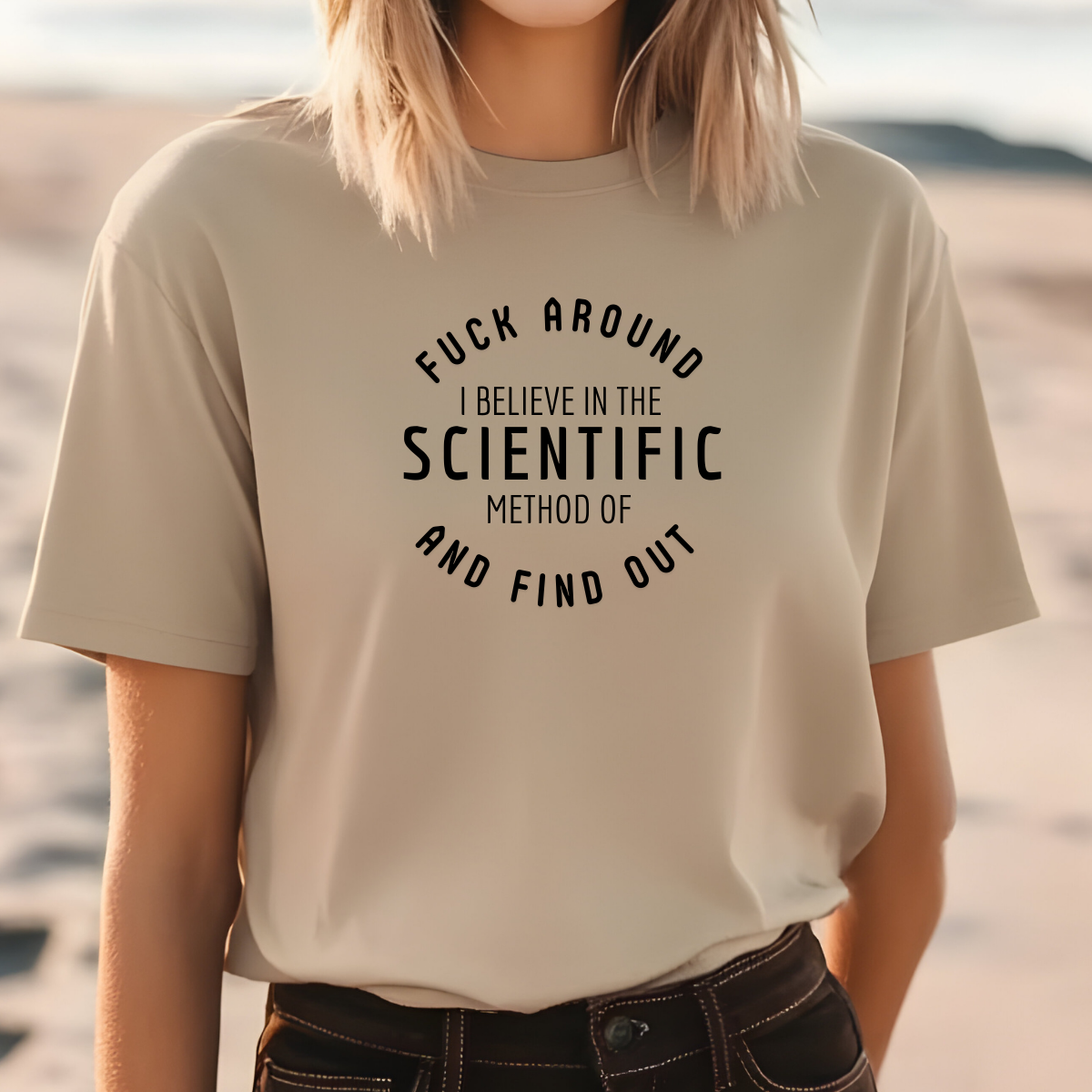 Scientific Method Sign Shirt