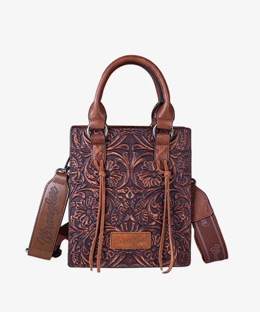 WRANGLER WESTERN MINI TOP HANDLE EMOBBSED - ANGEL COFFEE