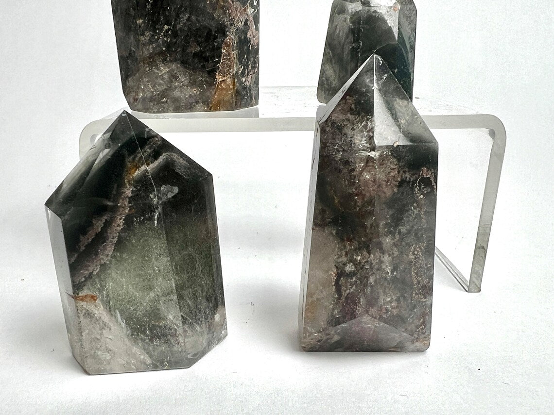 Wholesale Lot of .5lbs Garden Quartz Towers,