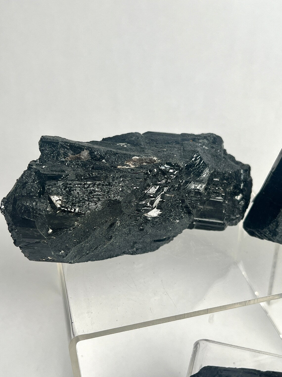 Wholesale Lot of 1lbs Raw Black Tourmaline Slabs