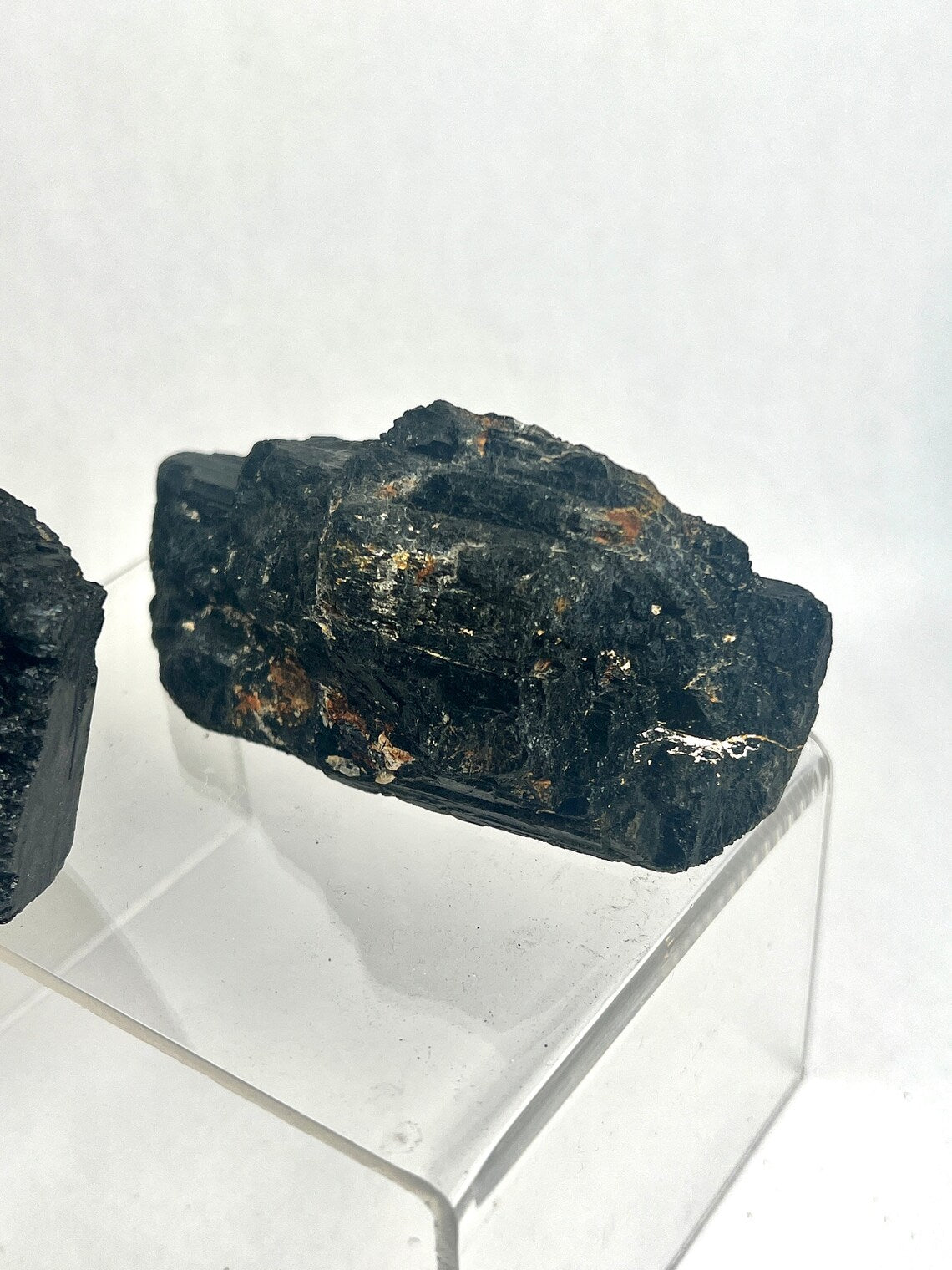 Wholesale Lot of 1lbs Raw Black Tourmaline Slabs