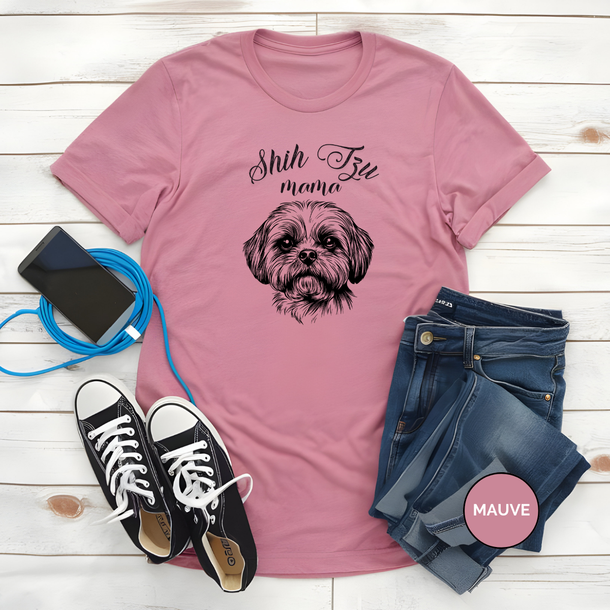 Personalized Dog Mama Shirt