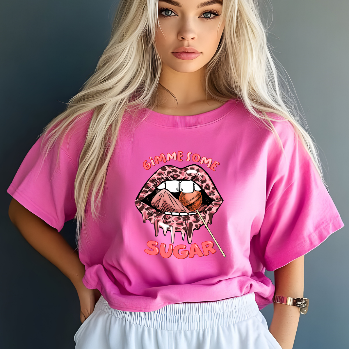 Cute "Gimme Some Sugar" Valentine's Day Shirt