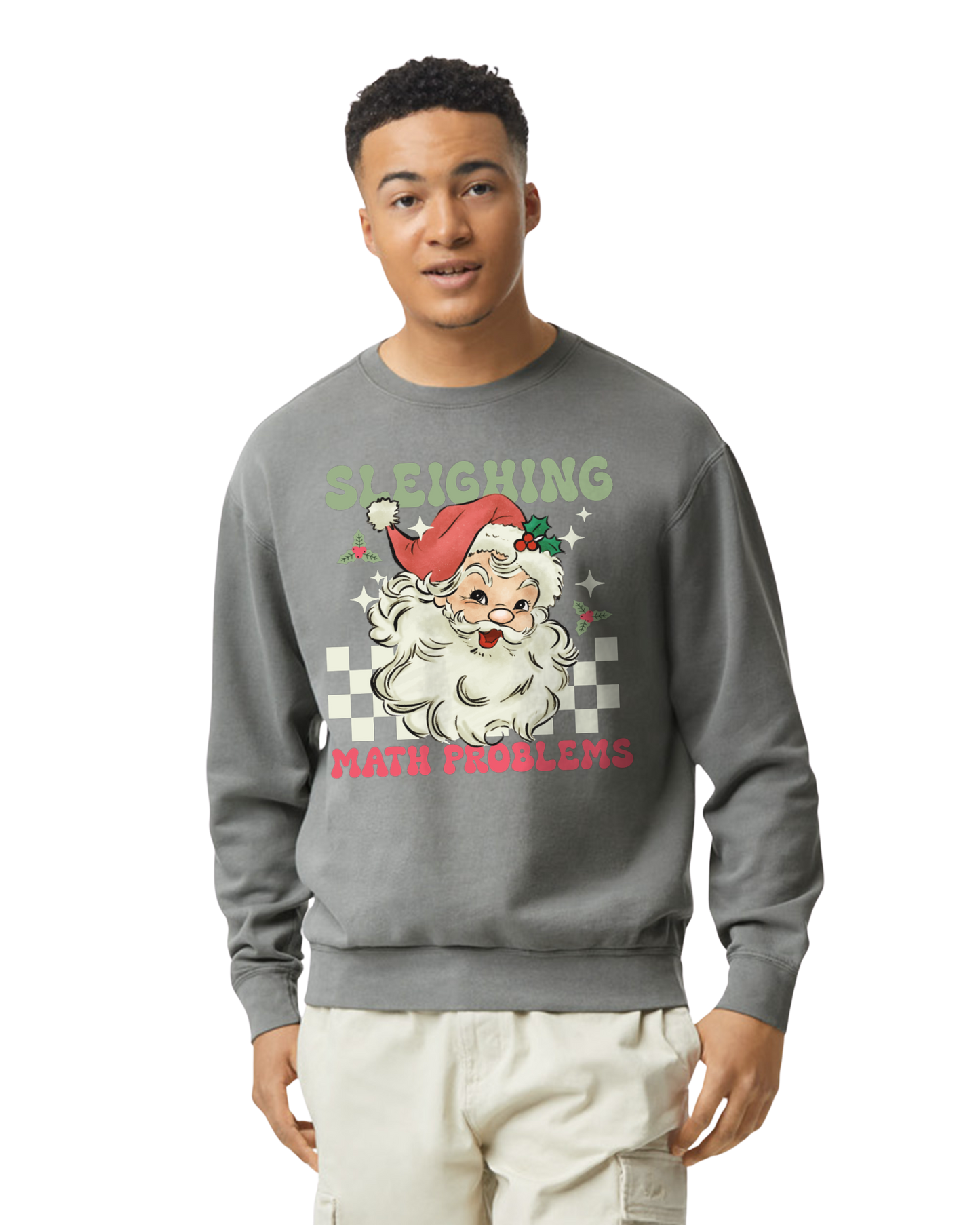 Sleighing Math Problems Christmas Sweatshirt