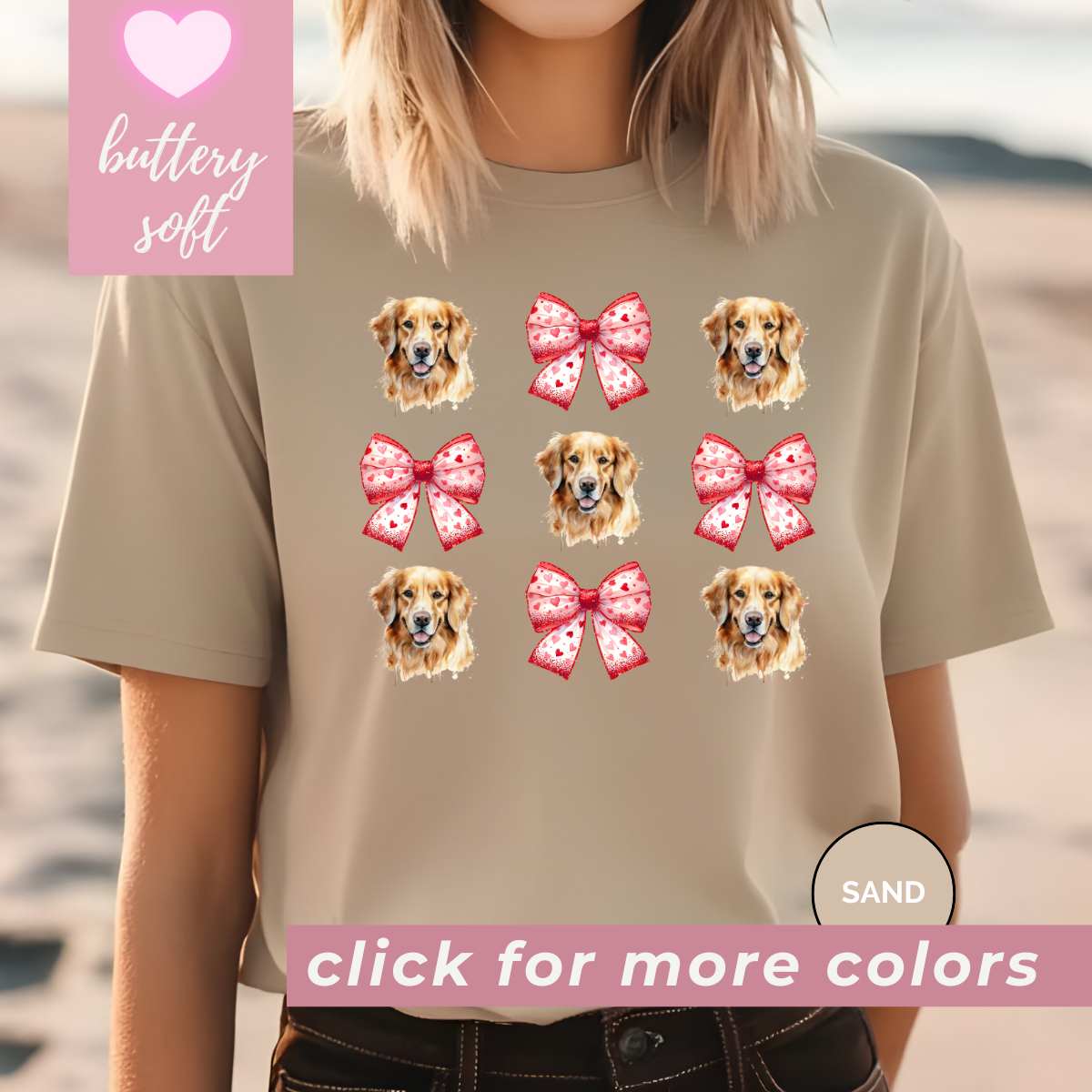 German Shepard Valentine Coquette Bows Dog Shirt