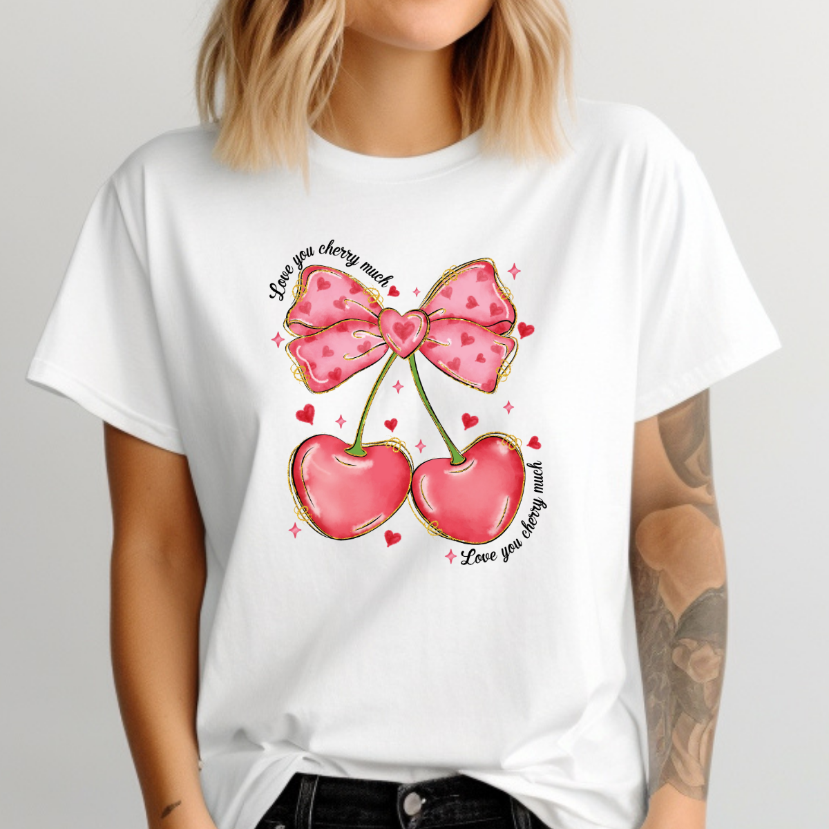 Love You Cherry Much Valentine's Day Shirt